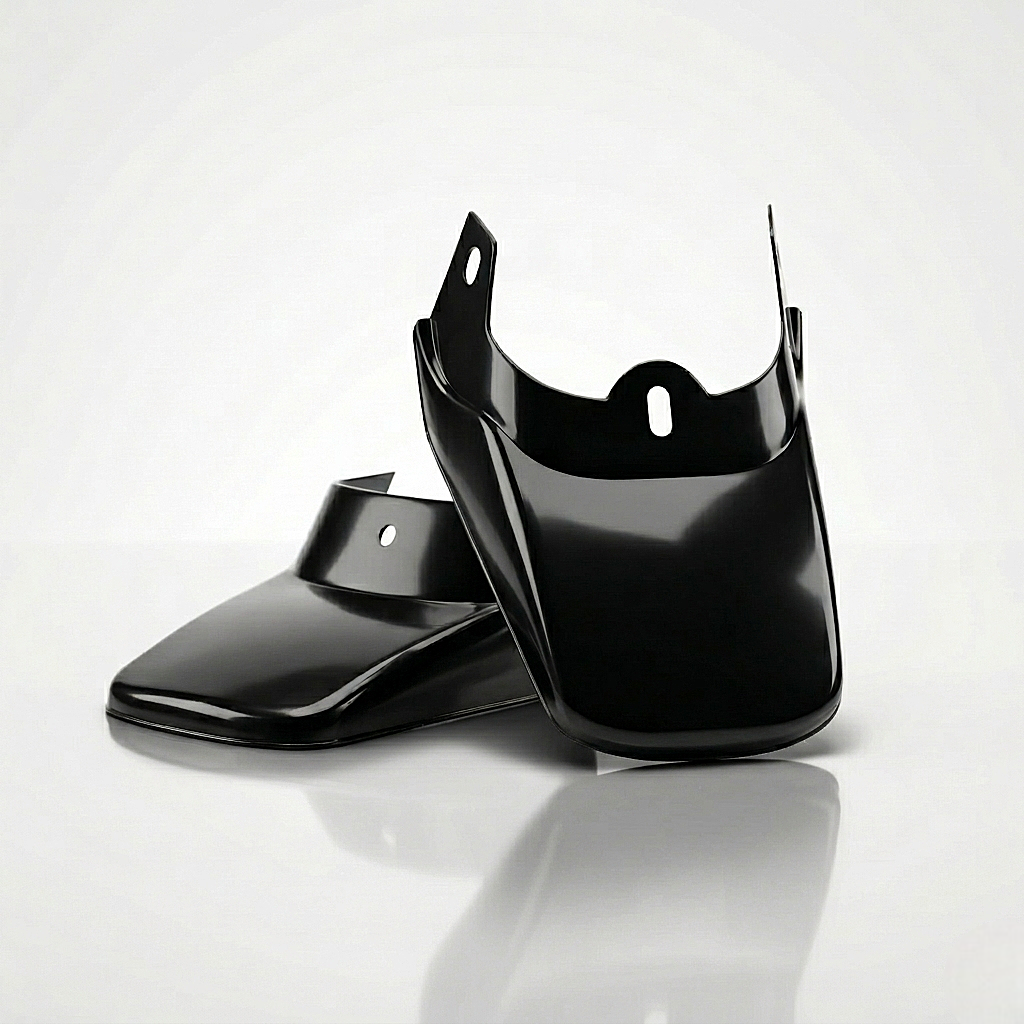 MUD FLAP CDI 70 CC REAR AND FRONT ( SET ) BY SS ENGINEERING - Image 2